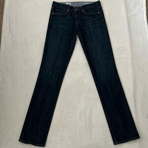 Gap “Real Straight” Denim Blue Jeans Size 28/6L